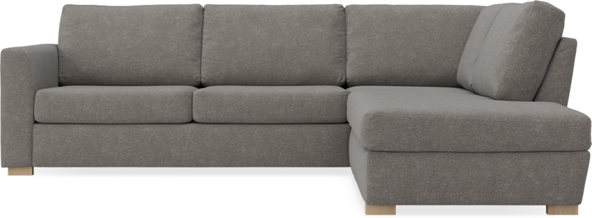 Friday - 2,5-sits soffa med divan höger - Grå