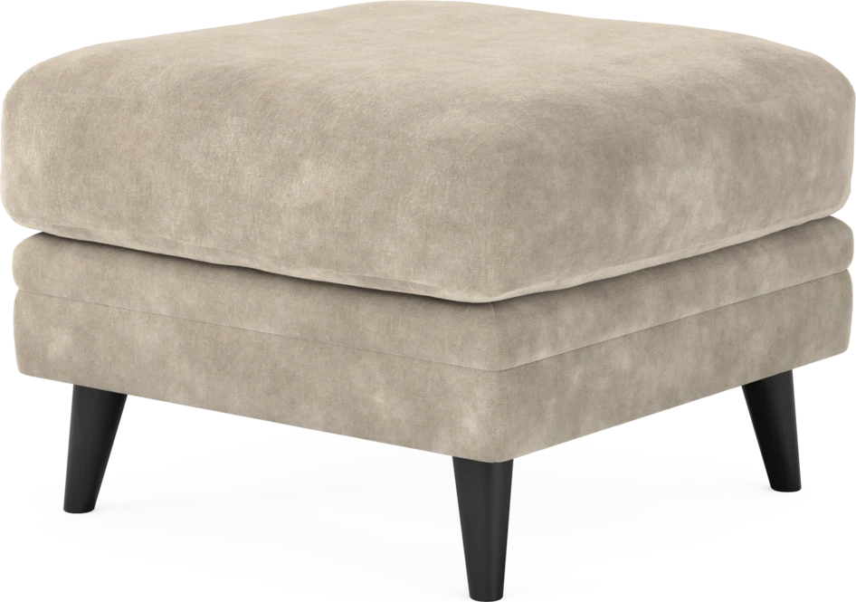 Eden - Fotpall - Beige