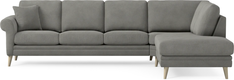 Eden - 3-sits soffa med divan - Grå