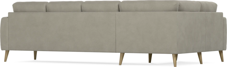 Eden - Hörnsoffa, 1+3-sits - Brun