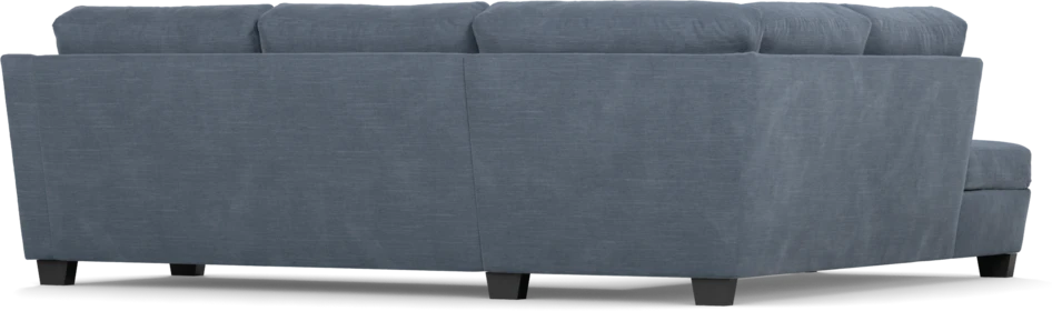 Friday - 2,5-sits soffa med divan vänster - Blå