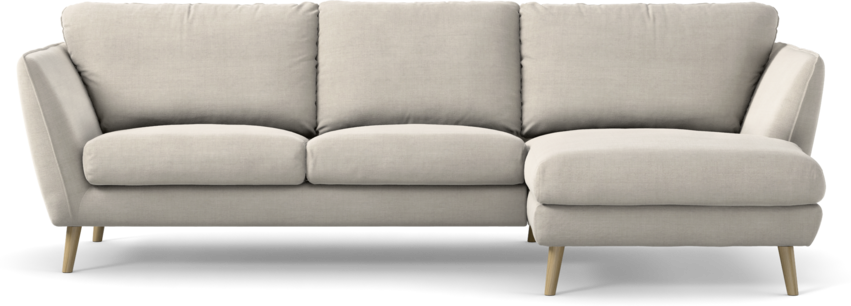 Madison - 2-sits soffa med schäslong höger - Beige