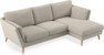 Madison - 2-sits soffa med schäslong höger - Beige