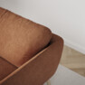 Madison Lux - 3-sits soffa med divan höger - Orange