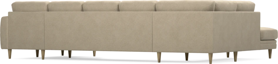 Eden - 3-sits soffa med divan vänster och schäslong höger - Beige