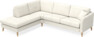 Eden - 2,5-sits soffa med divan - Vit