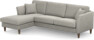 Eden - 2,5-sits soffa med schäslong - Grå