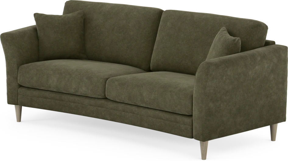 Eden - 2,5-sits soffa svängd - Grön