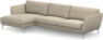 Madison Lux - 3-sits soffa med schäslong vänster - Beige