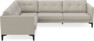 Rio - Hörnsoffa 2+3-sits - Beige