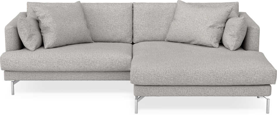 Harper - 4-sits med schäslong XL höger - Vit