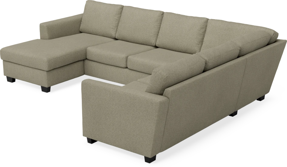 Friday - Hörnsoffa, 3+2-sits med schäslong vänster - Beige