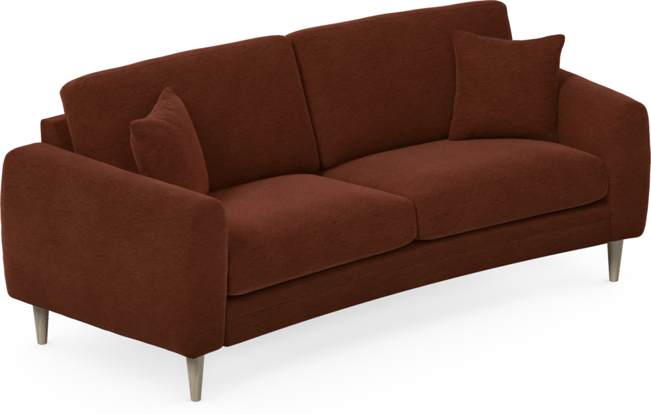 Eden - 2,5-sits soffa svängd - Orange