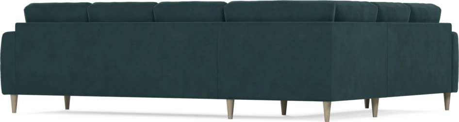 Eden - Hörnsoffa, 2+3-sits - Blå