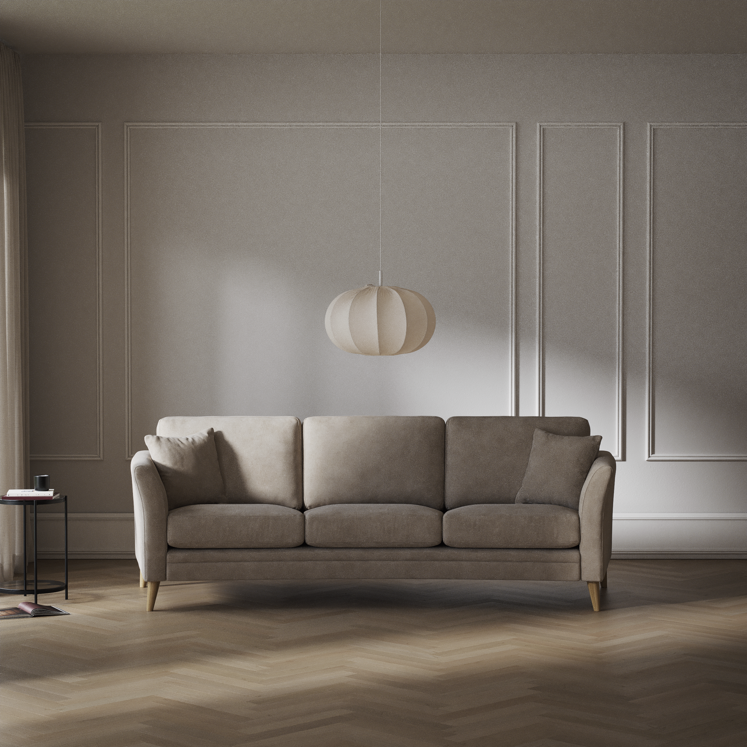 Eden - 3-sits soffa svängd - inspiration