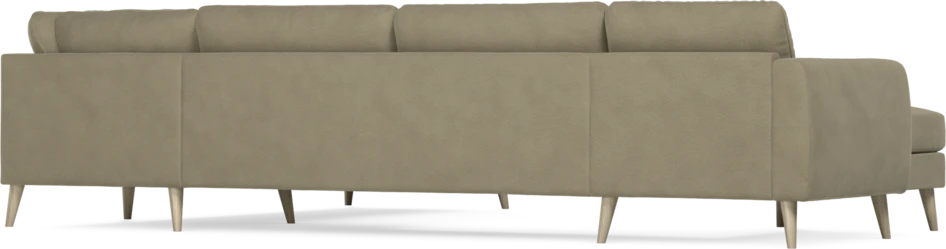 Bridge - Hörnsoffa, 3+2-sits med schäslong vänster - Beige