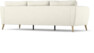 County - 3-sits soffa - Vit