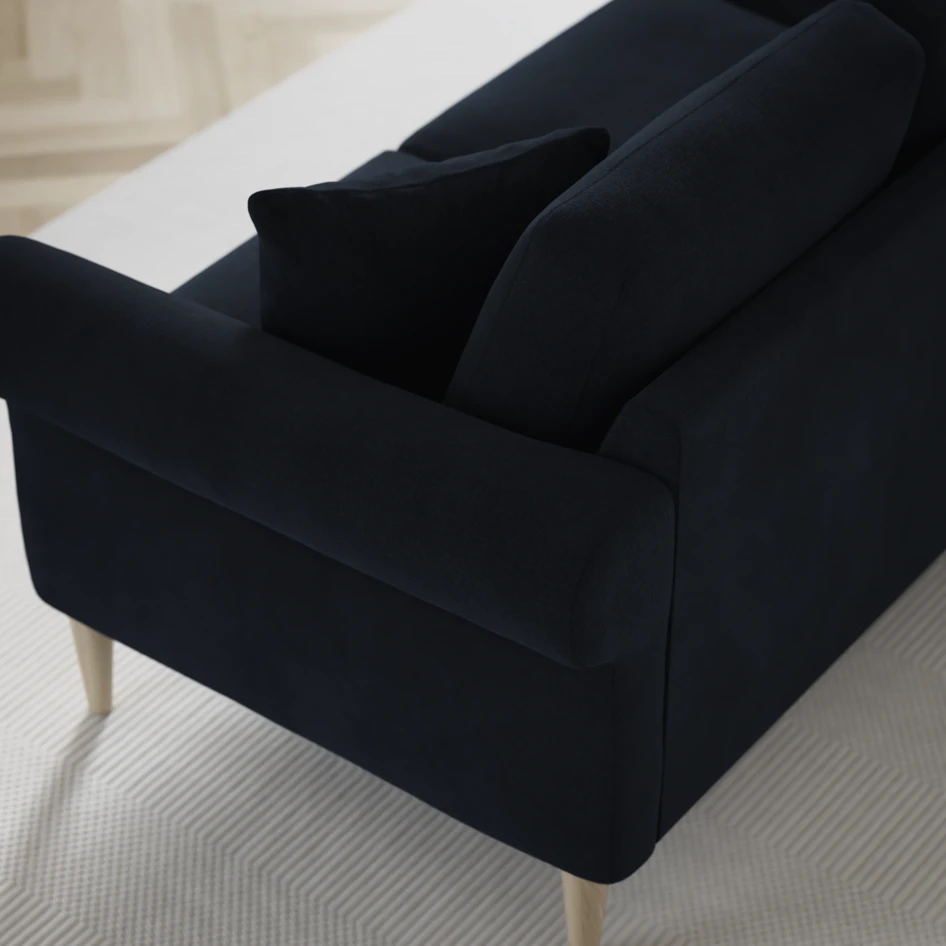 Eden - 3-sits soffa - Blå