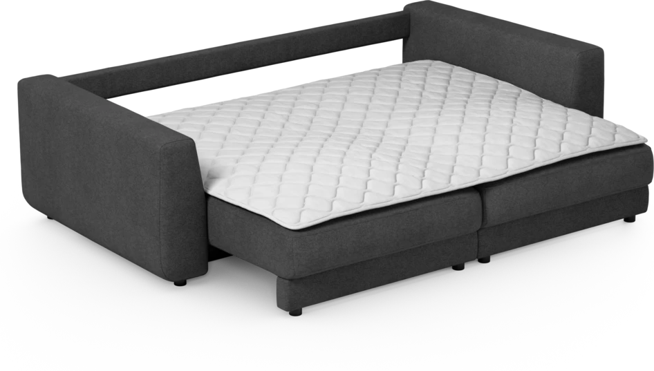 Amie - Bäddsoffa 3-sits - Svart