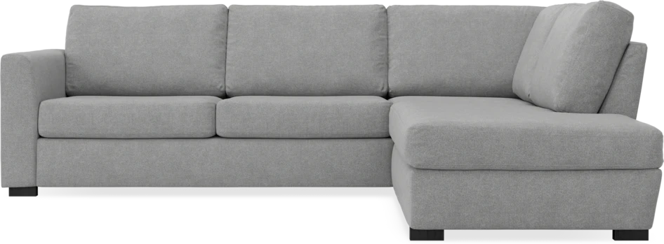 Friday - 2,5-sits soffa med divan höger - Grå