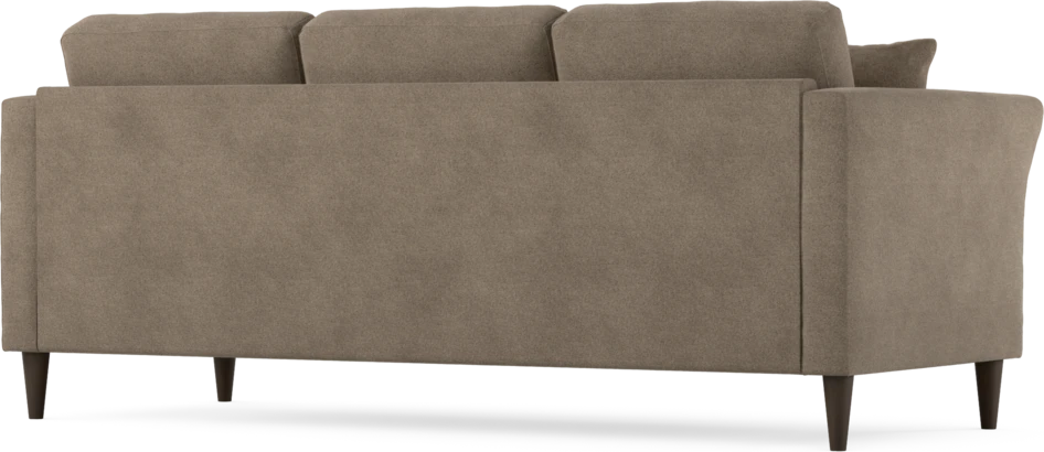 Eden - 3-sits soffa - Brun
