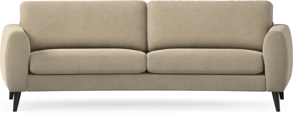 Bridge - 3-sits soffa svängd - Beige