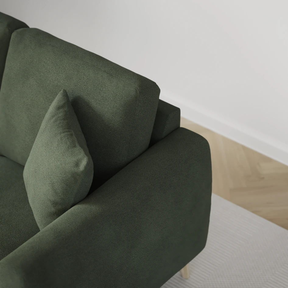 Eden - 2,5-sits soffa - Grön