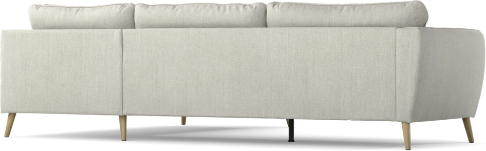 County - 2,5-sits soffa med divan höger - Grå