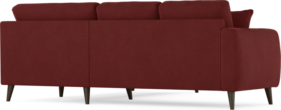 Eden - Hörnsoffa, 2+2-sits - Röd