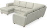 Friday - Hörnsoffa, 3+2-sits med schäslong vänster - Beige