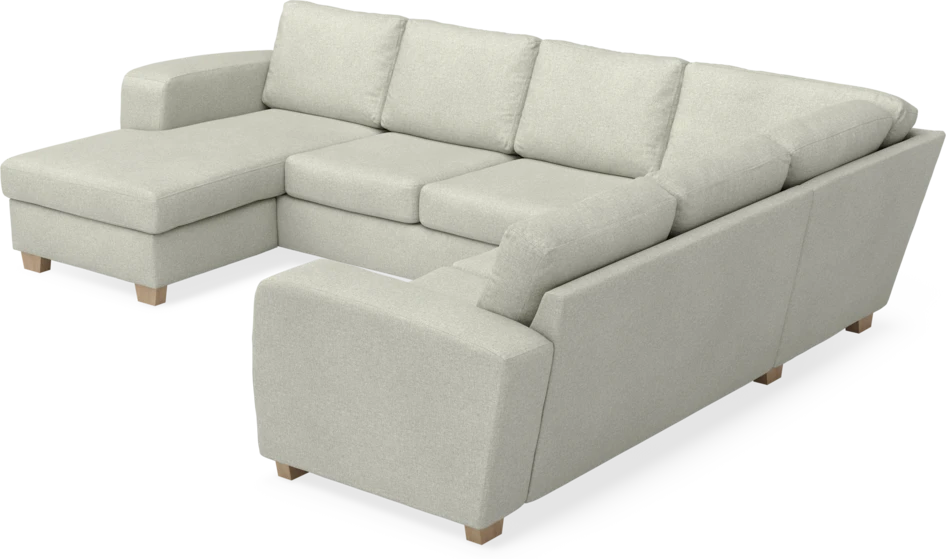 Friday - Hörnsoffa, 3+2-sits med schäslong vänster - Beige