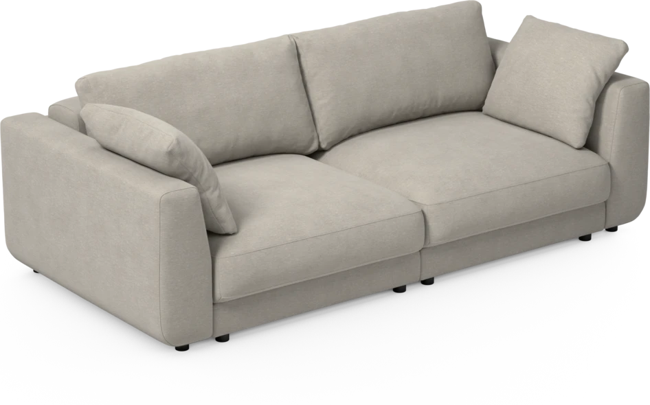 Amie - Bäddsoffa 3-sits - Grå