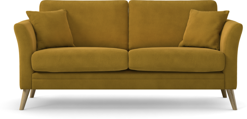 Eden - 2,5-sits soffa - Gul
