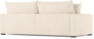 Rossi - 3-sits soffa, hel dyna - Vit