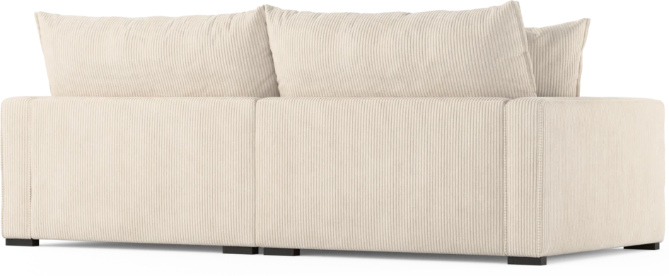 Rossi - 3-sits soffa, hel dyna - Vit