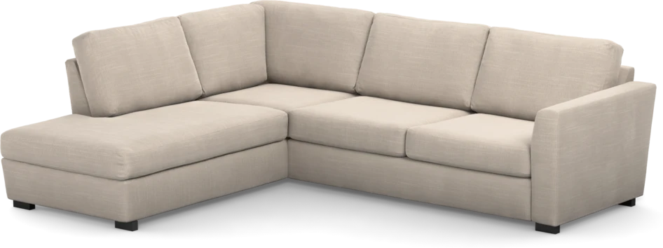 Friday - 2,5-sits soffa med divan vänster - Beige