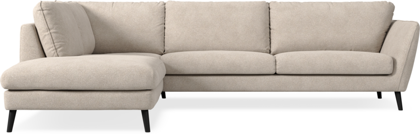 Madison Lux - 3-sits soffa med divan vänster - Vit