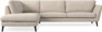 Madison Lux - 3-sits soffa med divan vänster - Vit