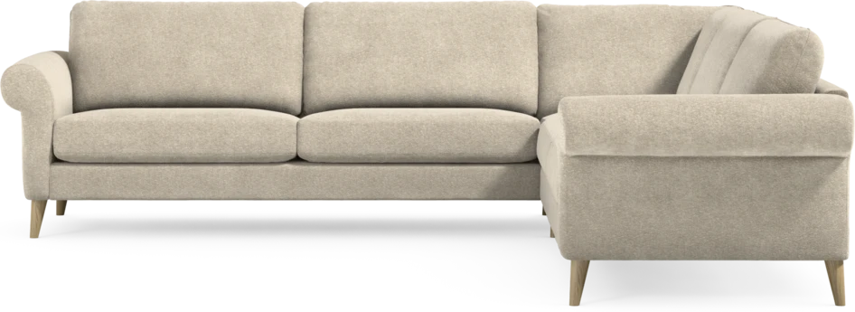 Bridge - Hörnsoffa, 3+3-sits - Beige