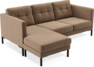 Rio - 3-sits soffa med schäslong vänster - Beige