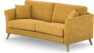 Eden - 2,5-sits soffa svängd - Gul