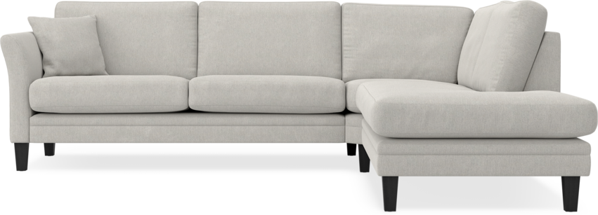Eden - 2,5-sits soffa med divan - Grå