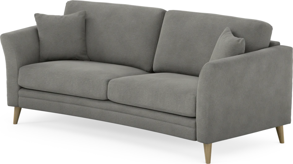 Eden - 2,5-sits soffa svängd - Grå