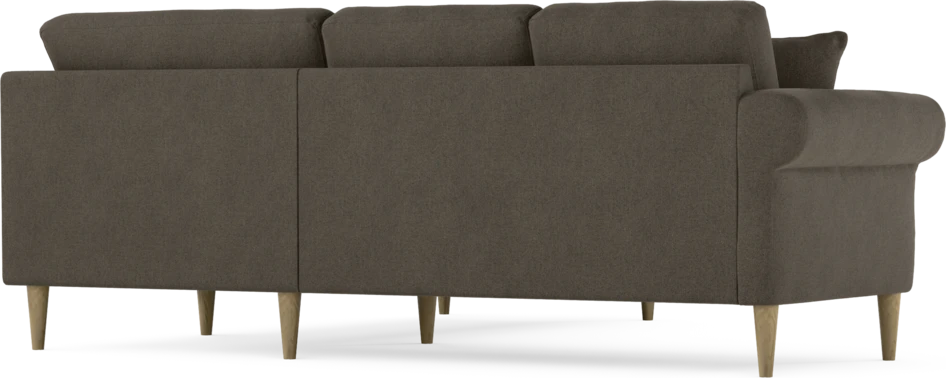 Eden - Hörnsoffa, 2+2-sits - Brun