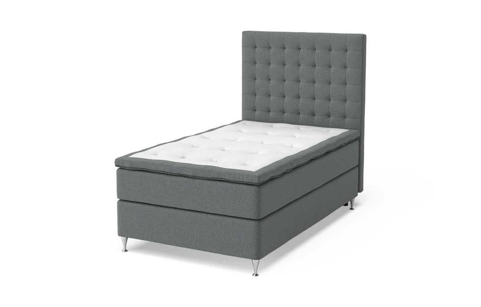 Sense - Sänggavel, B 90-140 cm - Grå