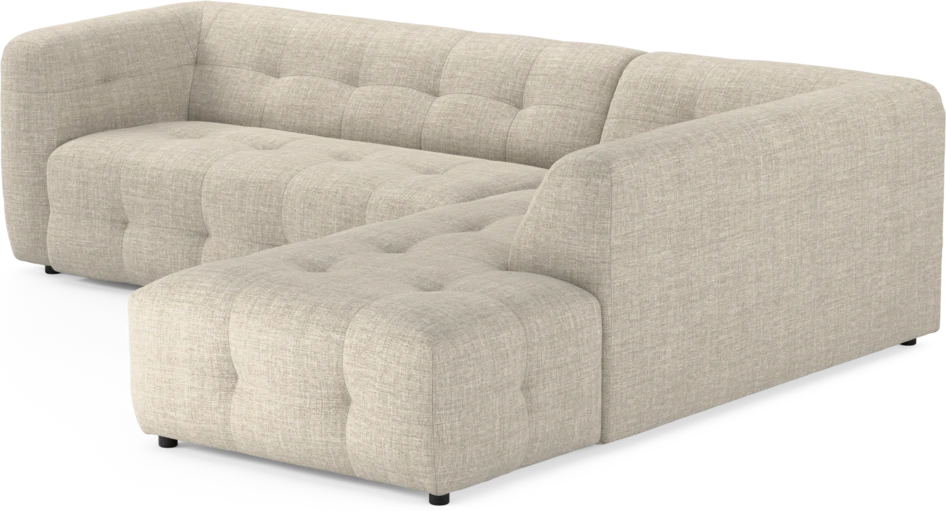 Bella - 3-sits soffa med divan höger - Beige
