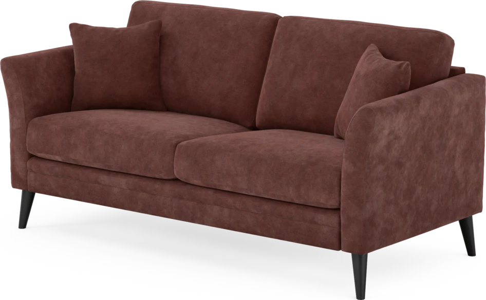 Eden - 2,5-sits soffa - Röd