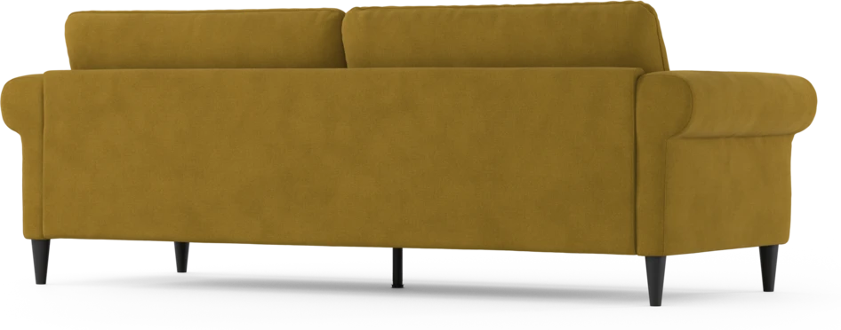 Bridge - 4-sits soffa - Gul