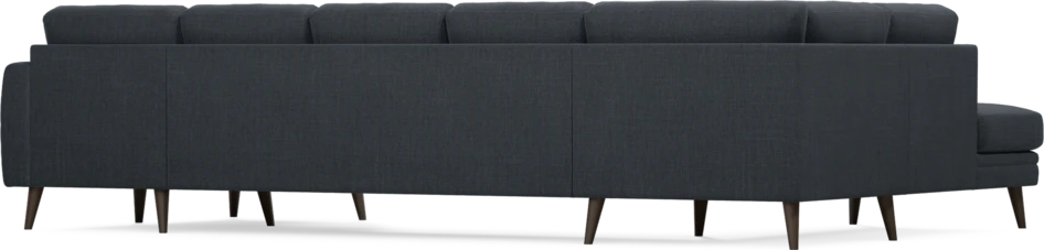 Eden - 3-sits soffa med divan vänster och schäslong höger - Blå