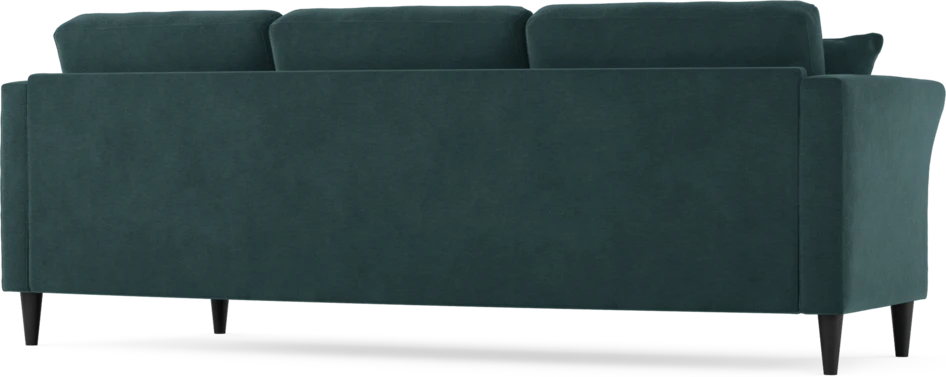 Eden - 3-sits soffa svängd - Blå